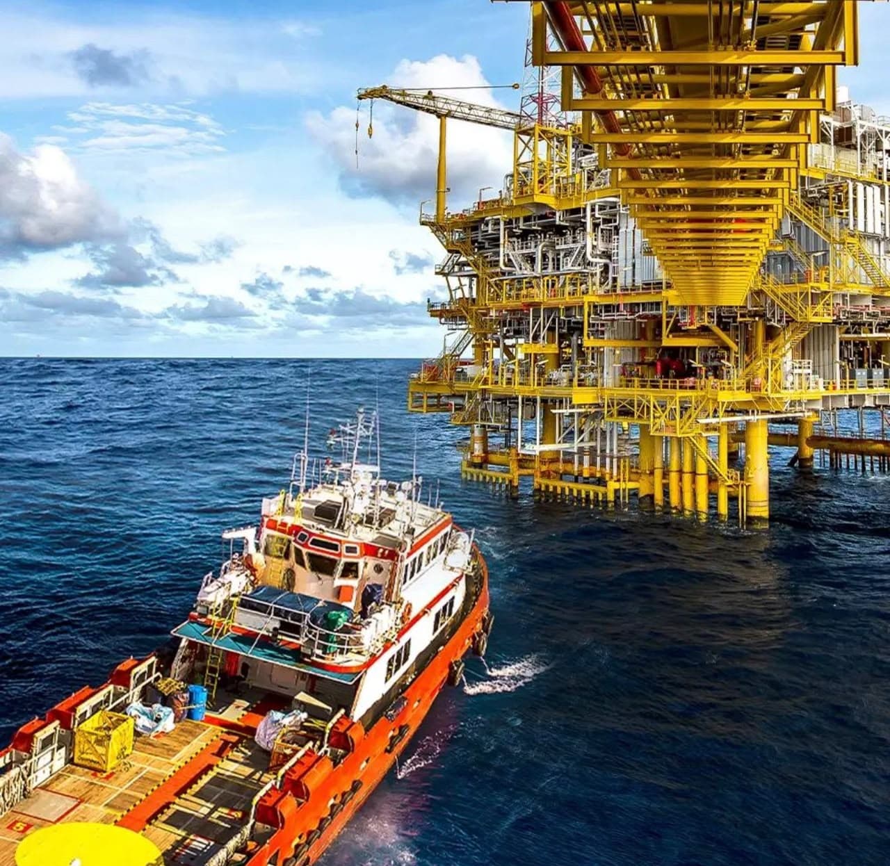 Offshore platform and marine support operations