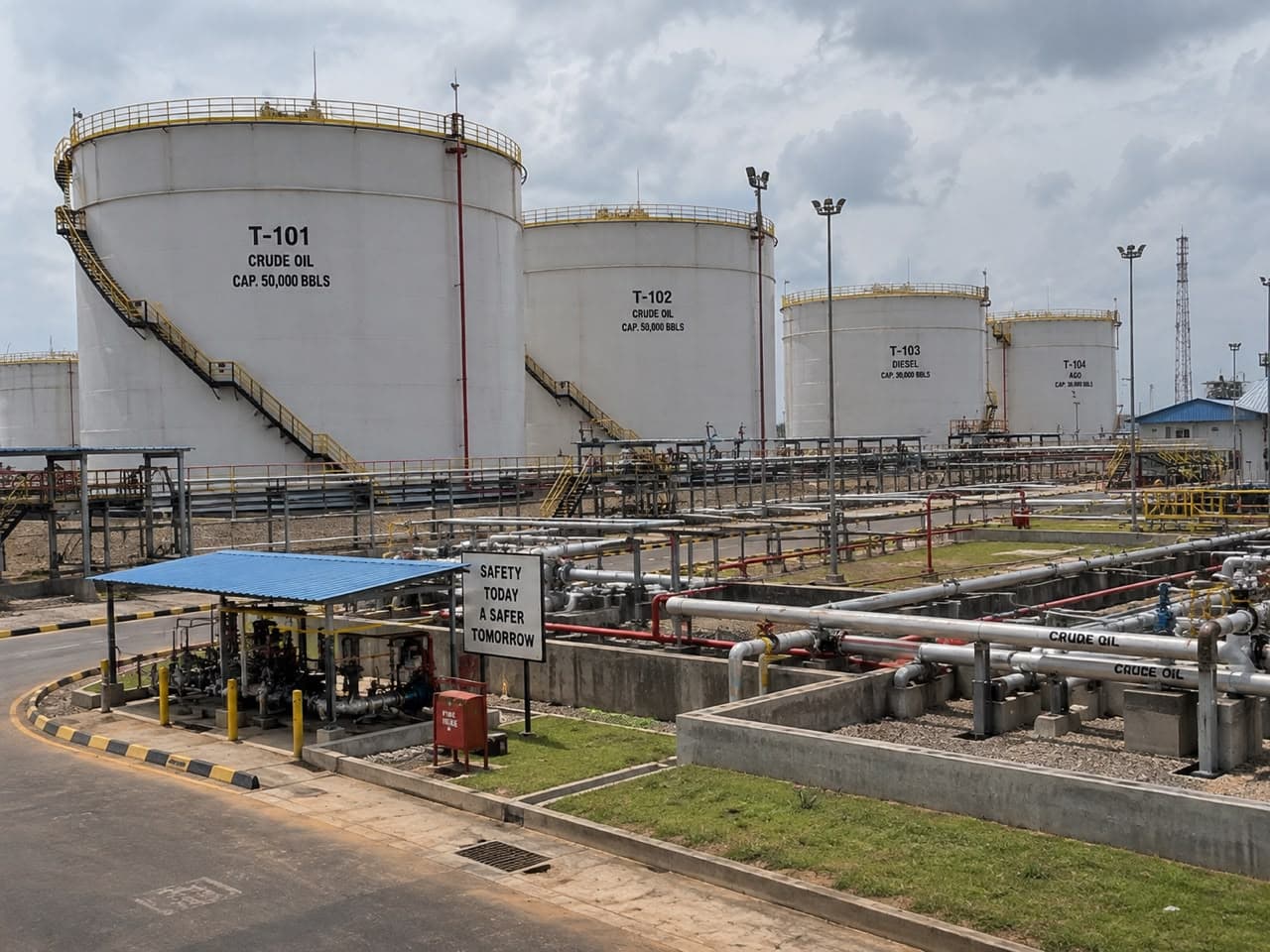 Industrial storage assets available for recovery
